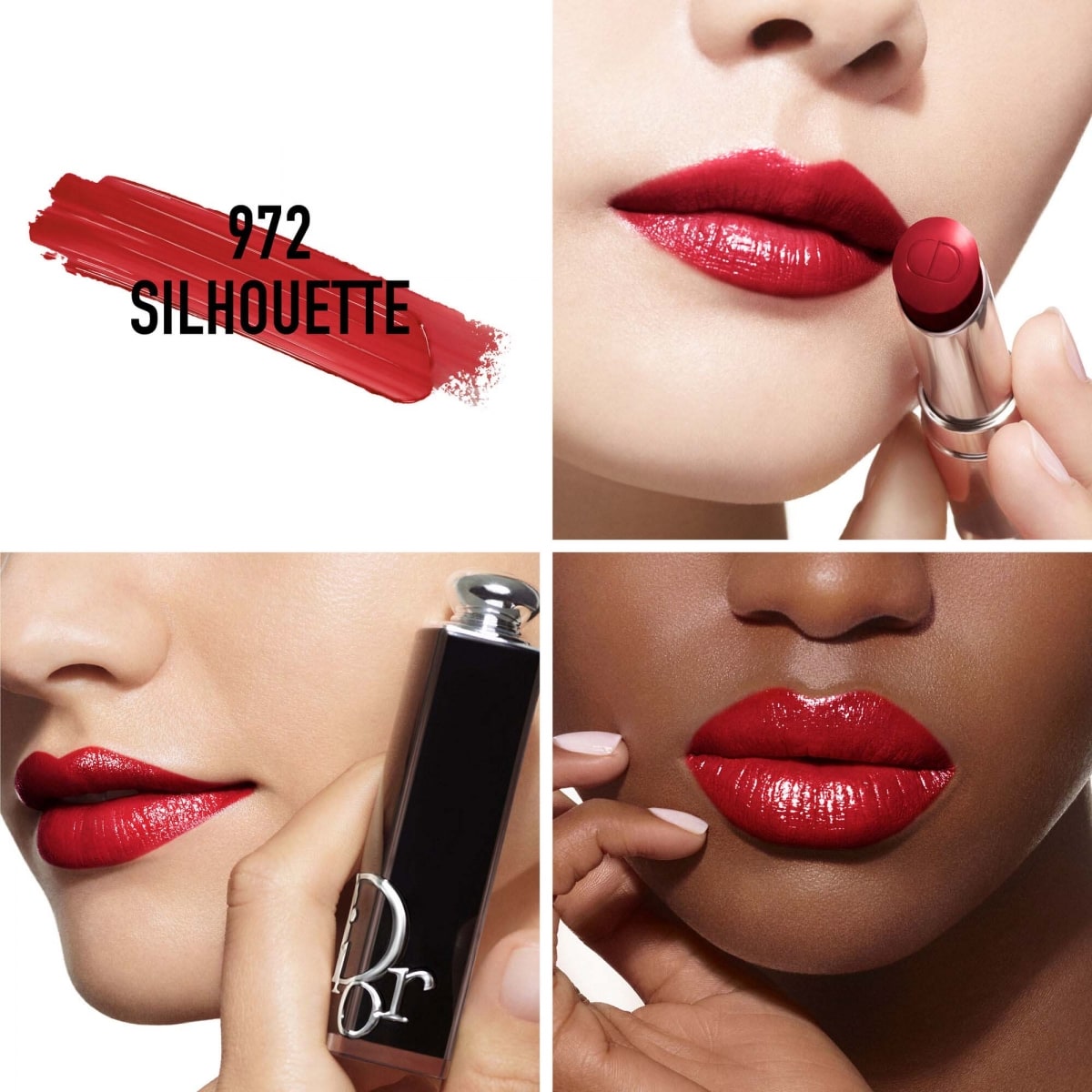 Dior Addict Dior Addict Recharge Rouge à Lèvres Brillant Couleur Intense - 90 % d'Ingrédients d'Origine Naturelle