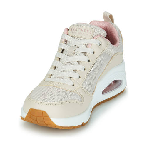 Skechers - UNO INSIDE MATTERS - Beige / Rose