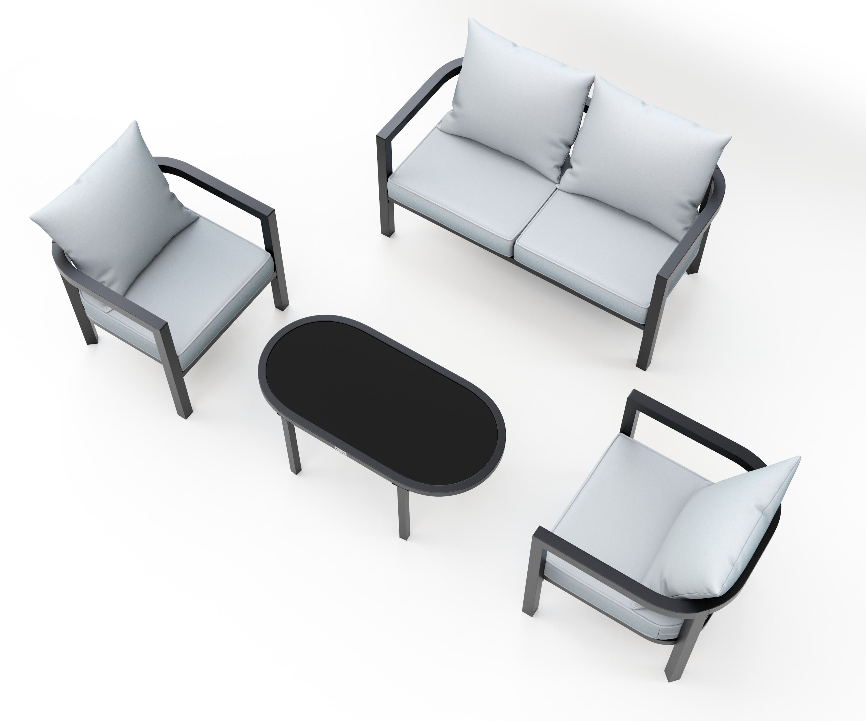 Lounge LAGOS grau