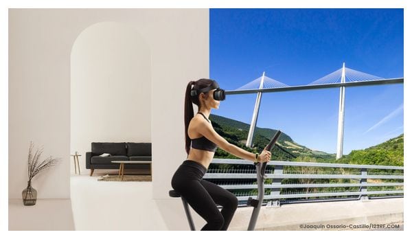Fit Immersion Mobile-2 Kit Entrainement Sport Vélo Indoor en Réalité Virtuelle pour Telephones Android