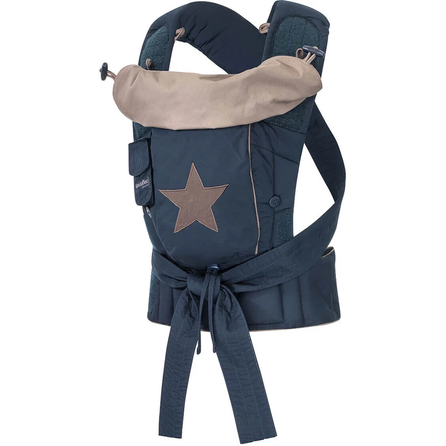 Hoppediz Babytrage Bondolino marine mit Stern
