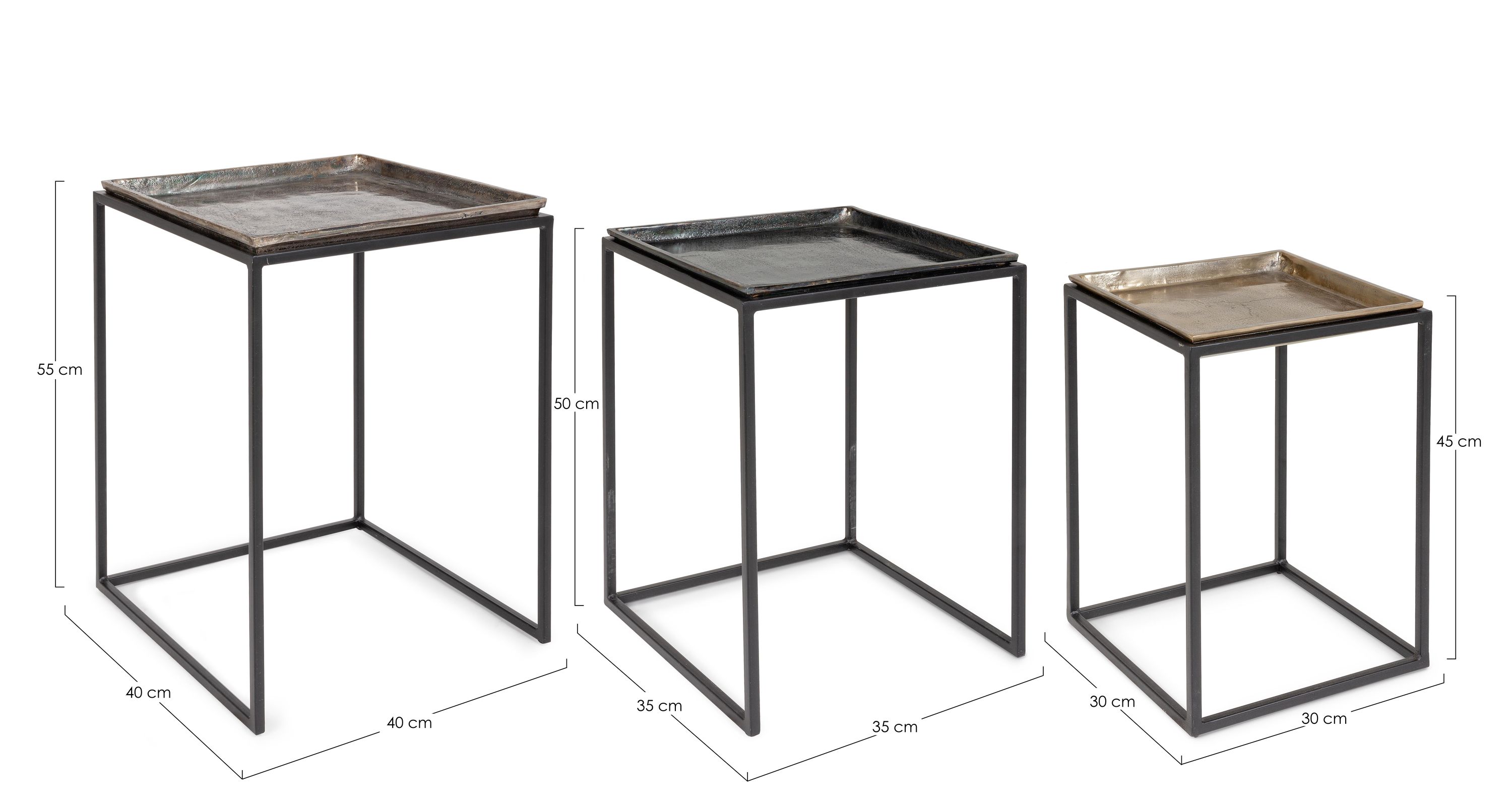 Beistelltisch AMIRA 3er Set