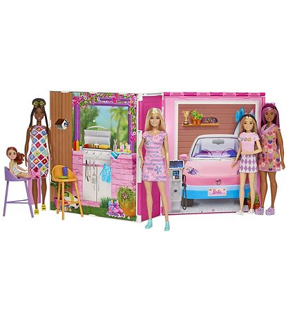 Barbie Puppenhaus m. Barbie Puppe - Fluchthaus