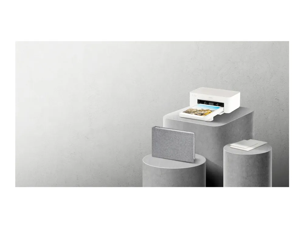 Xiaomi Instant Photo Printer 1S Set - Printer - farve - farvesublimering - 100 x 148 mm op til 1 min./side (farve) - kapacitet: 20 ark - Wi-Fi(n)