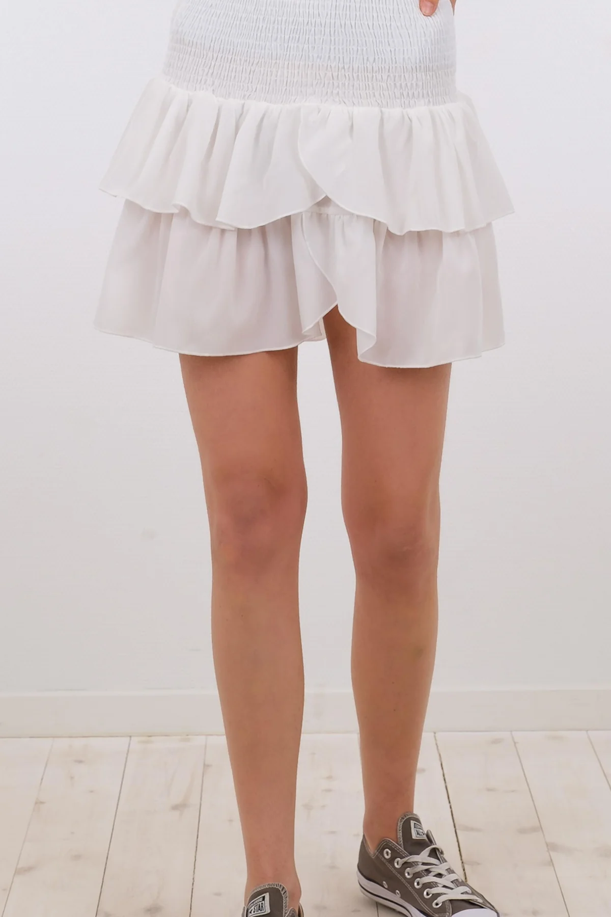 Neo Noir Carin R Skirt white