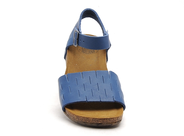 Loints nu pieds plats femme 31304 bleu