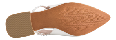 Marco Tozzi Slingback Ballerina Hvid 2-89400-46 418