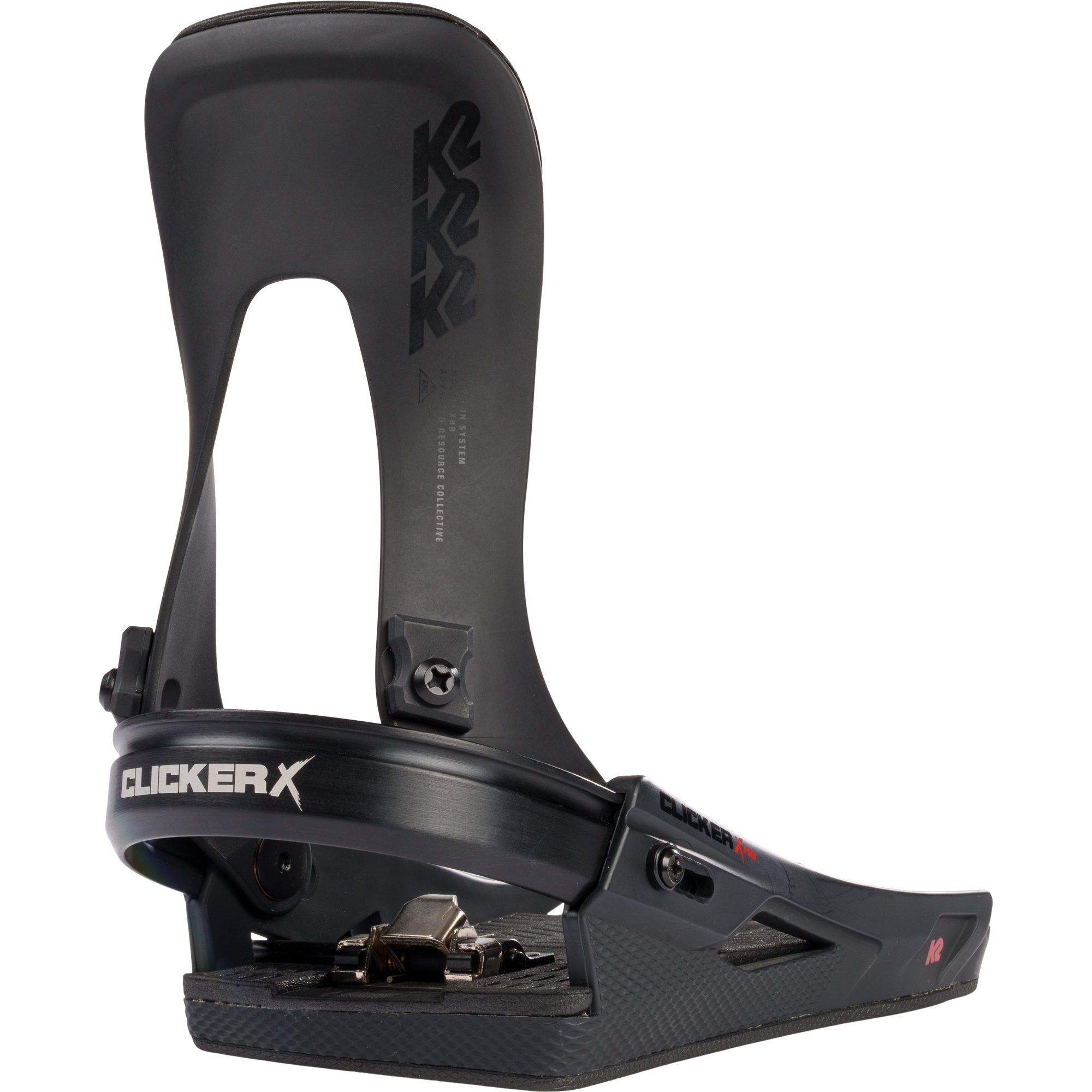 K2 Womens Clicker X HB 22/23 Snowboardbindung Damen schwarz