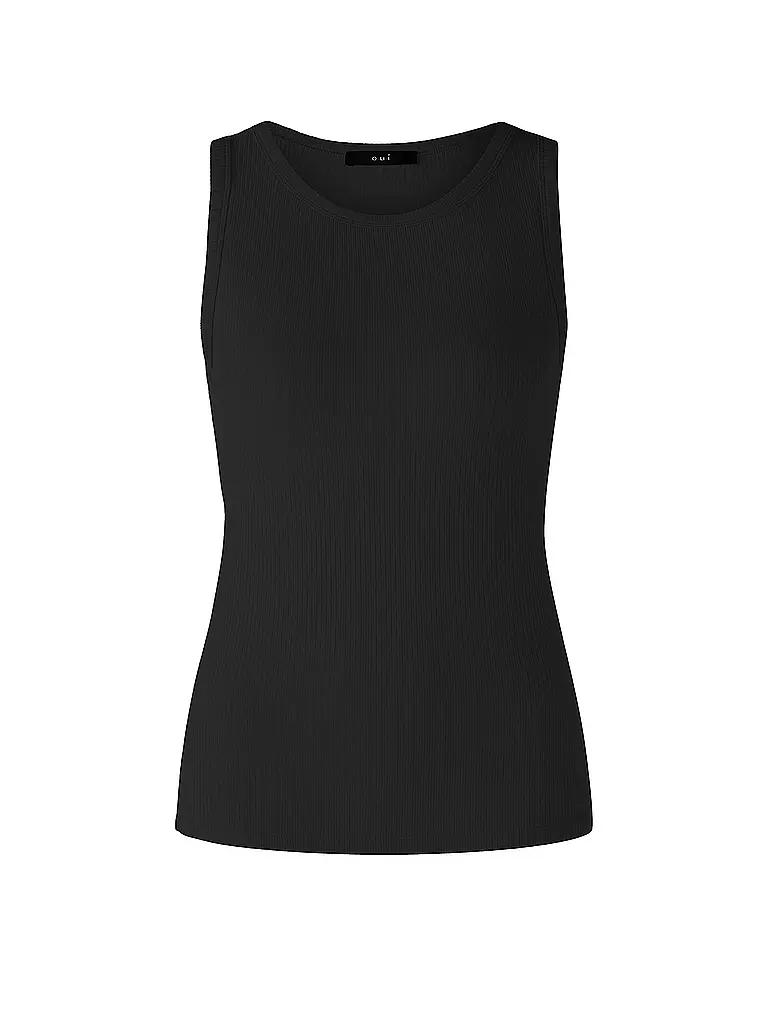 OUÍ Top schwarz