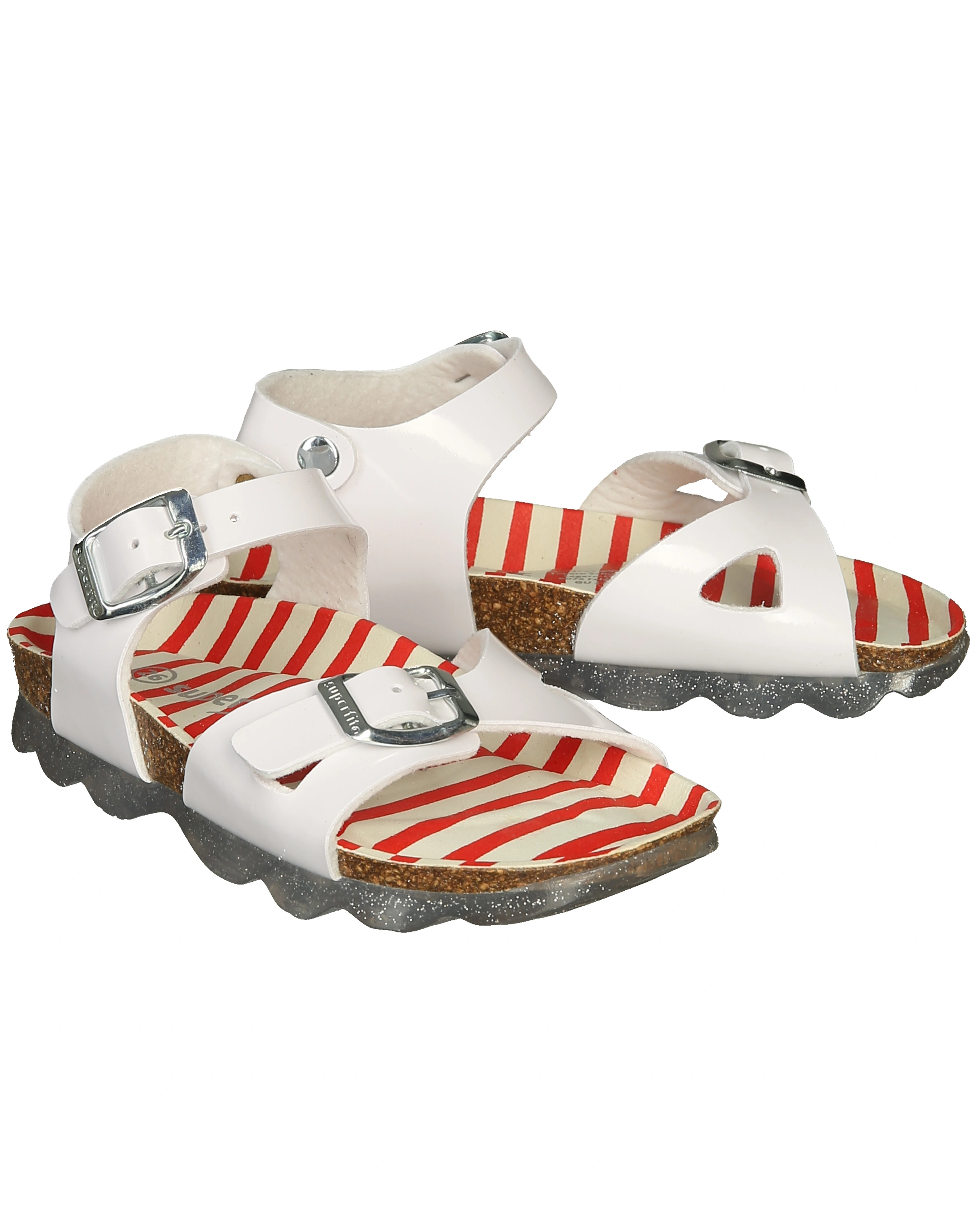 Sandalen JELLIES mit Schnallen in weiß
