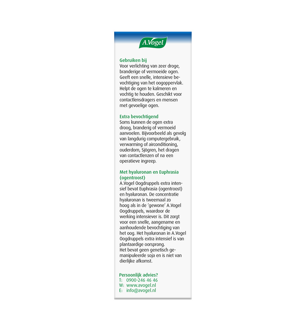 A.Vogel Oogdruppels extra intensief (10 ml)