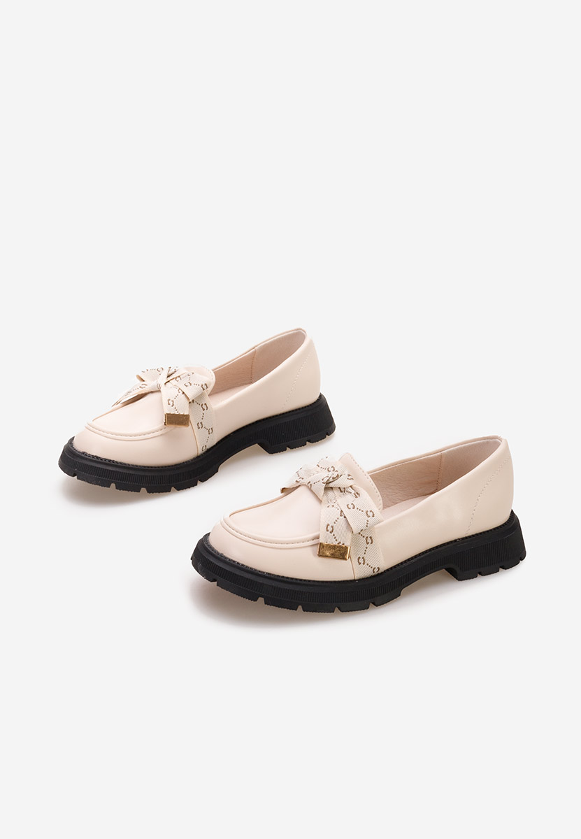 Mocassins filles beige Sophy