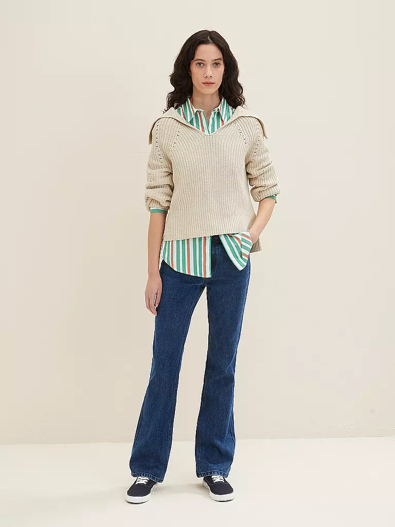 TOM TAILOR Jeans Flared Fit KATE blau
