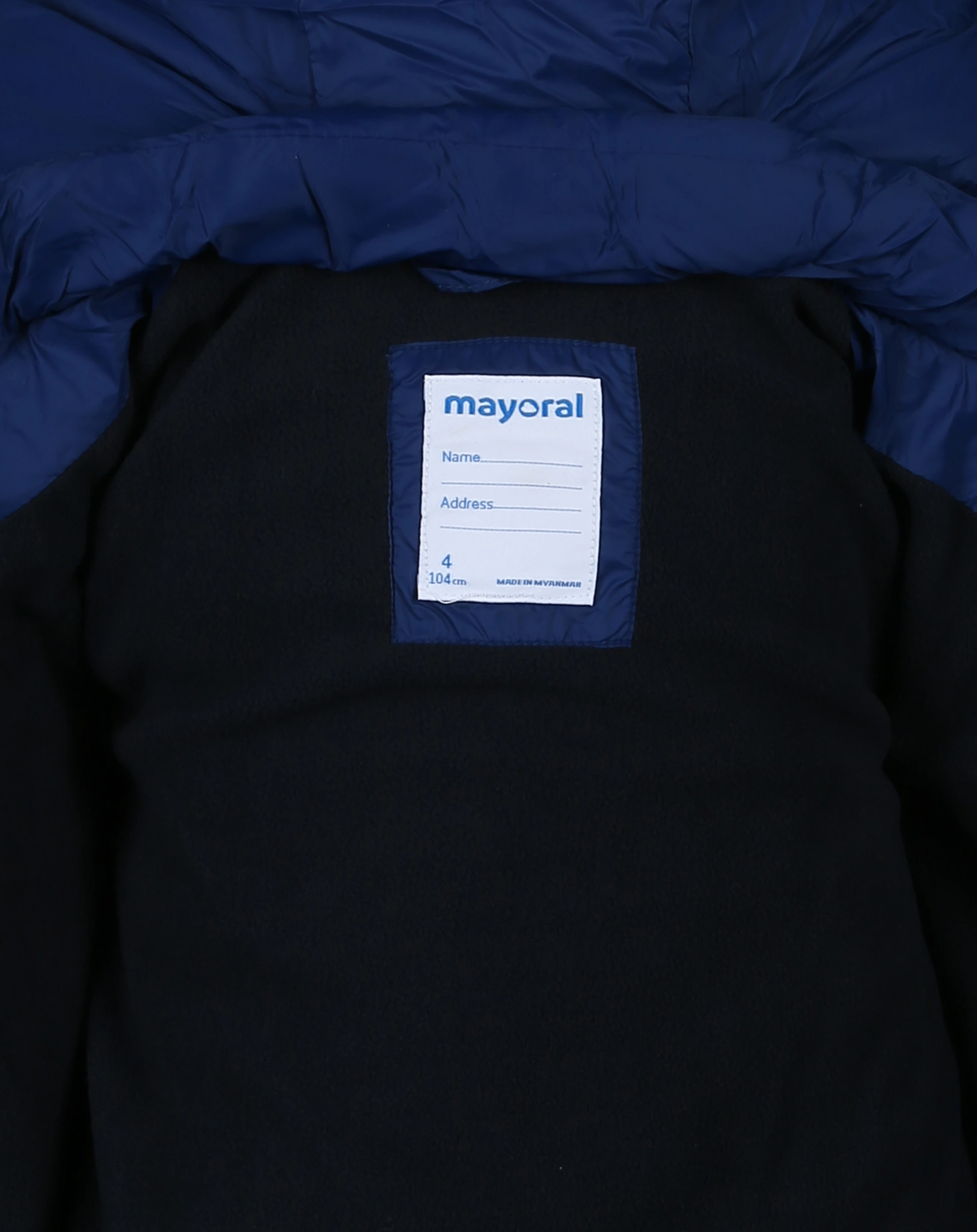 Steppjacke WINTER B in kobaltblau