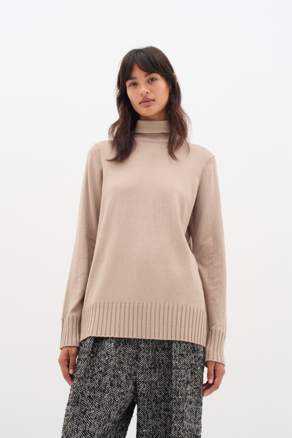 InWear ZauloIW High Neck Pullover Beige melange
