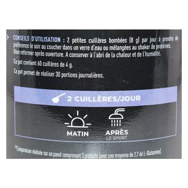 Eafit Pure L-Glutamina Sabor Laranja 243g