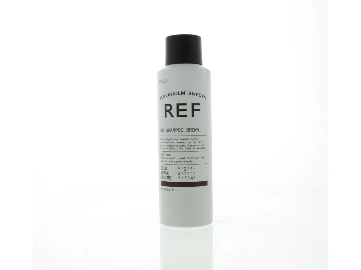 Ref Stockholm Dry Shampoo Brown N°204 dry shampoo for dark hair 200 ml