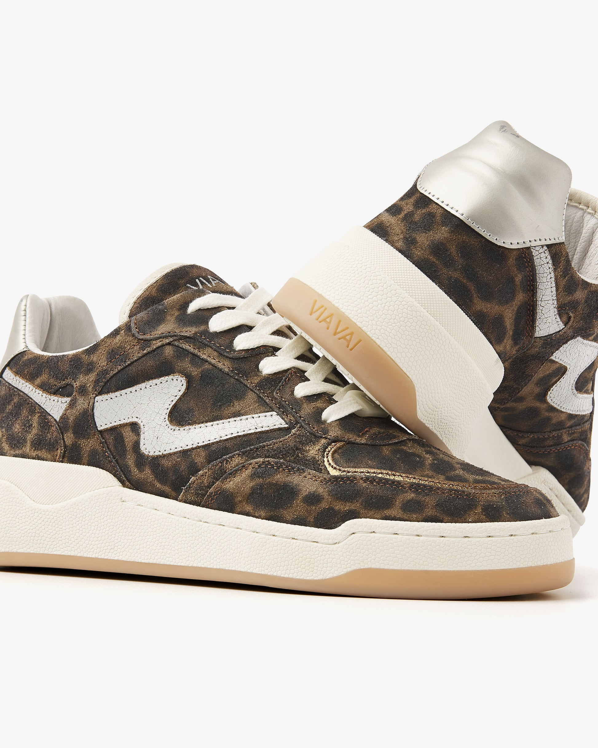 VIA VAI luipaardprint dames sneakers Sam Levi