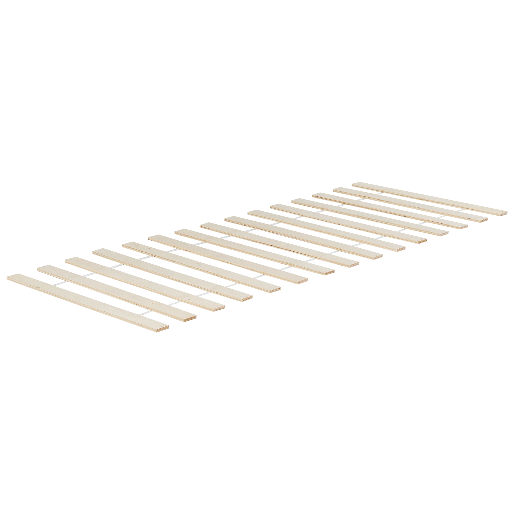 Beliani - BONNAC - Eenpersoonsbed - Wit - 90 x 200 cm - Dennenhout