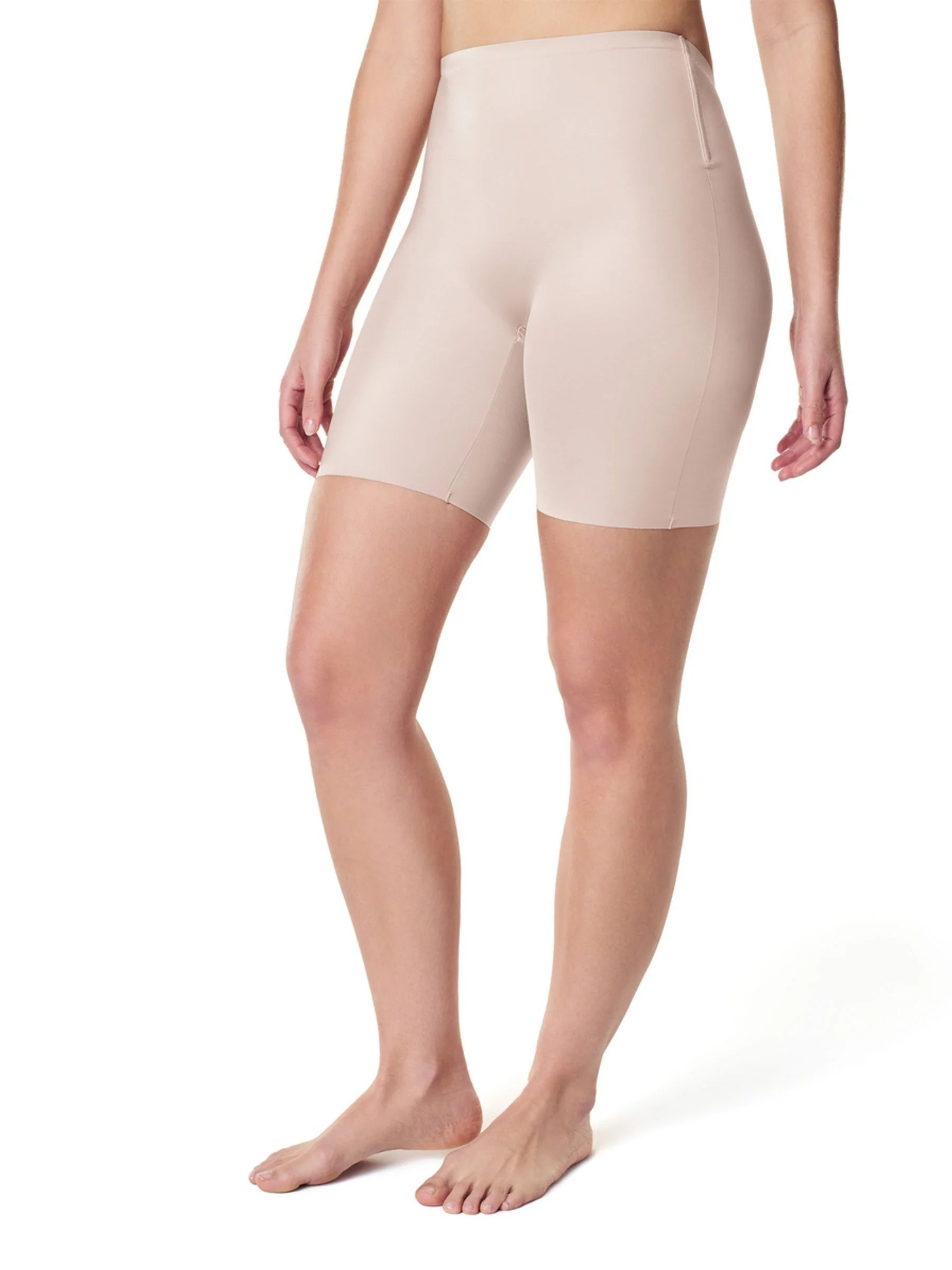 Beige - SPANX SPANXshape™ Suit Your Fancy Low Back Mid-Thigh Shorts