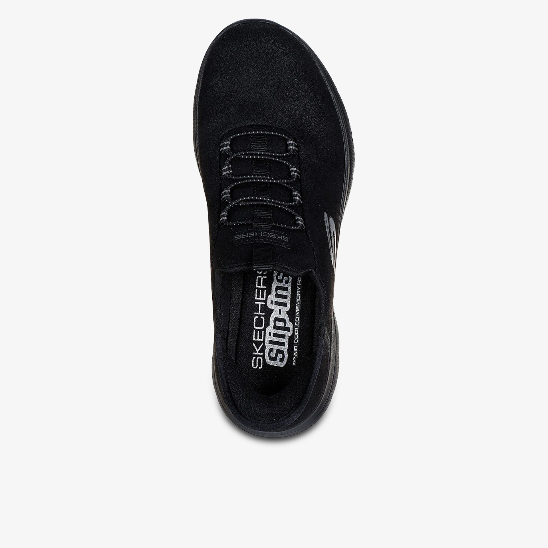 SKECHERS Damen Slip On schwarz