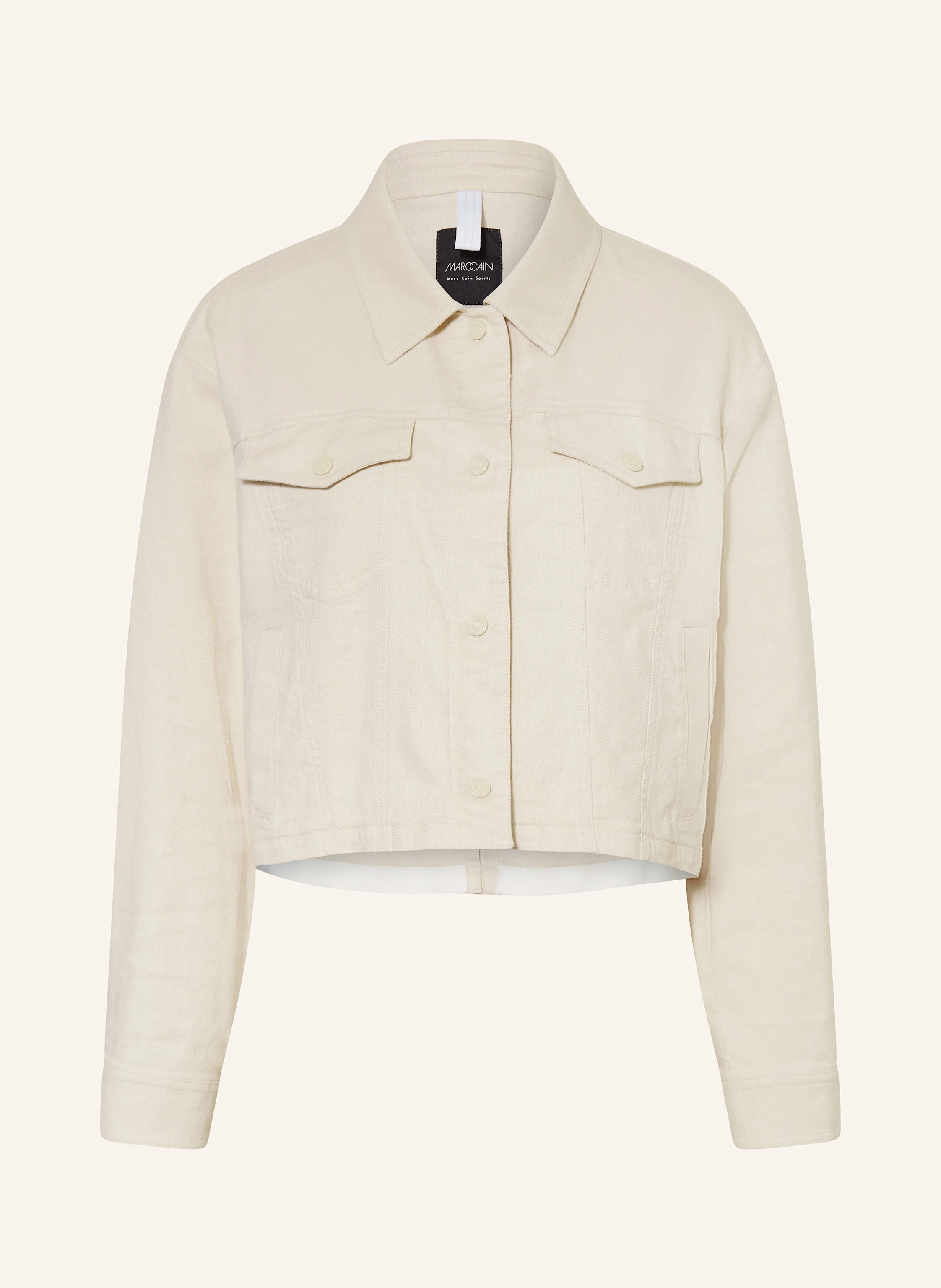 MARC CAIN Kastenjacke mit Leinen