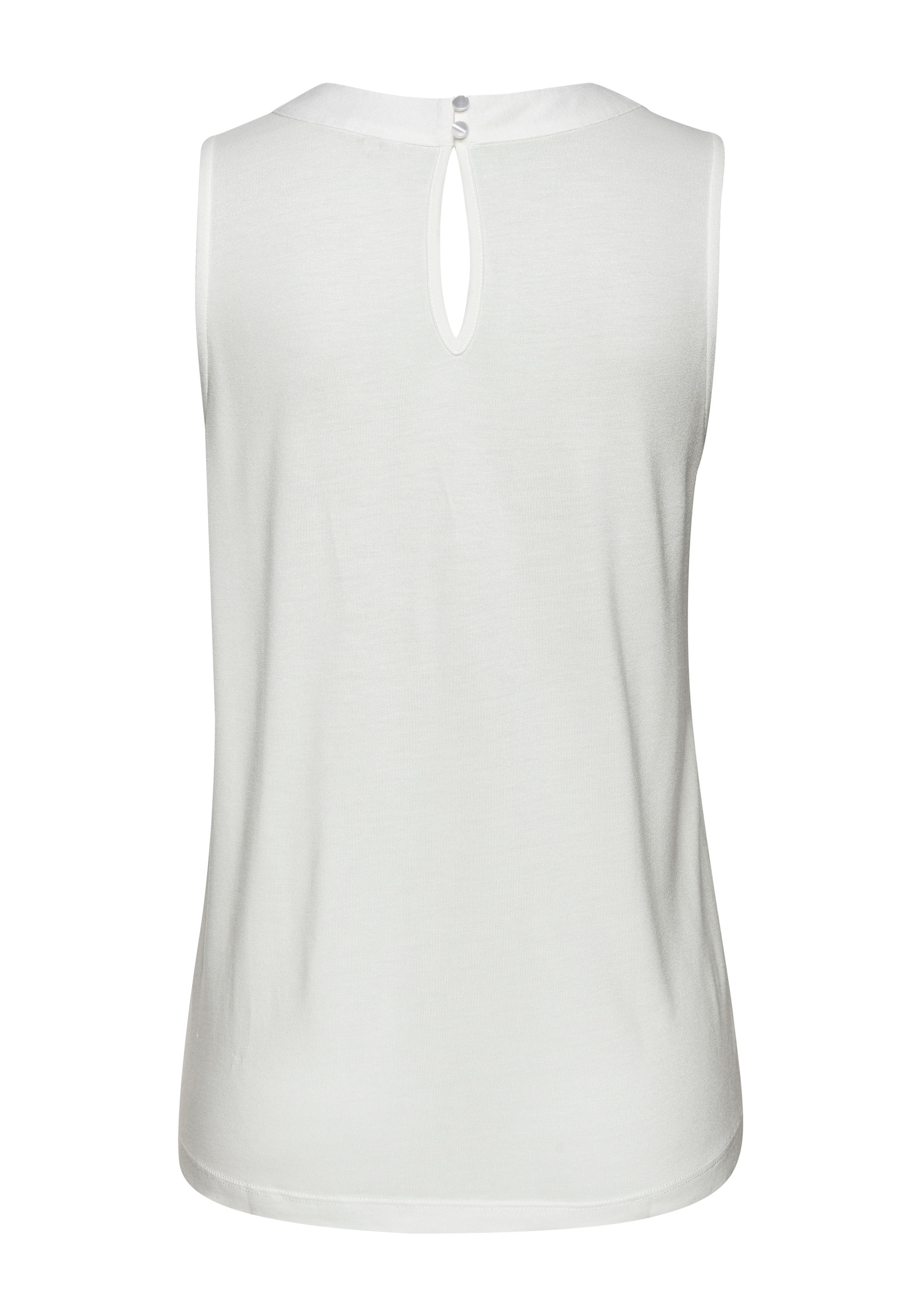 Vivance Tanktop , mit besonderem Ausschnitt, schlichtes Sommertop, casual