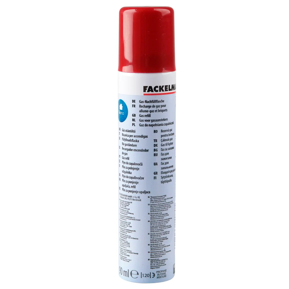Recharge de gaz 90 ml Tecno Fackelmann
