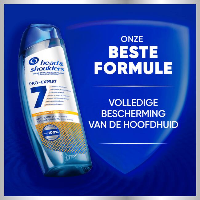 Head & Shoulders Pro-Expert 7 Anti-Haaruitval Cafeine Anti-Roos Shampoo 250 ML