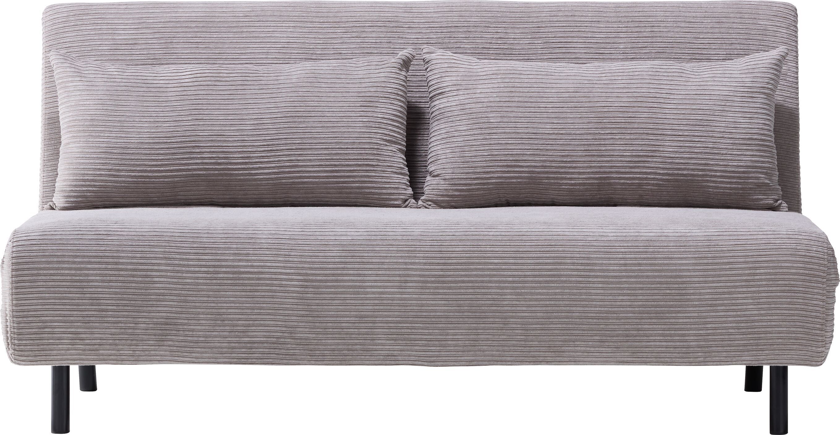 BERNADETTE Bettsofa - Hellgrau / B: 161.0 cm x T: 91.0 cm x H: 82.0 cm
