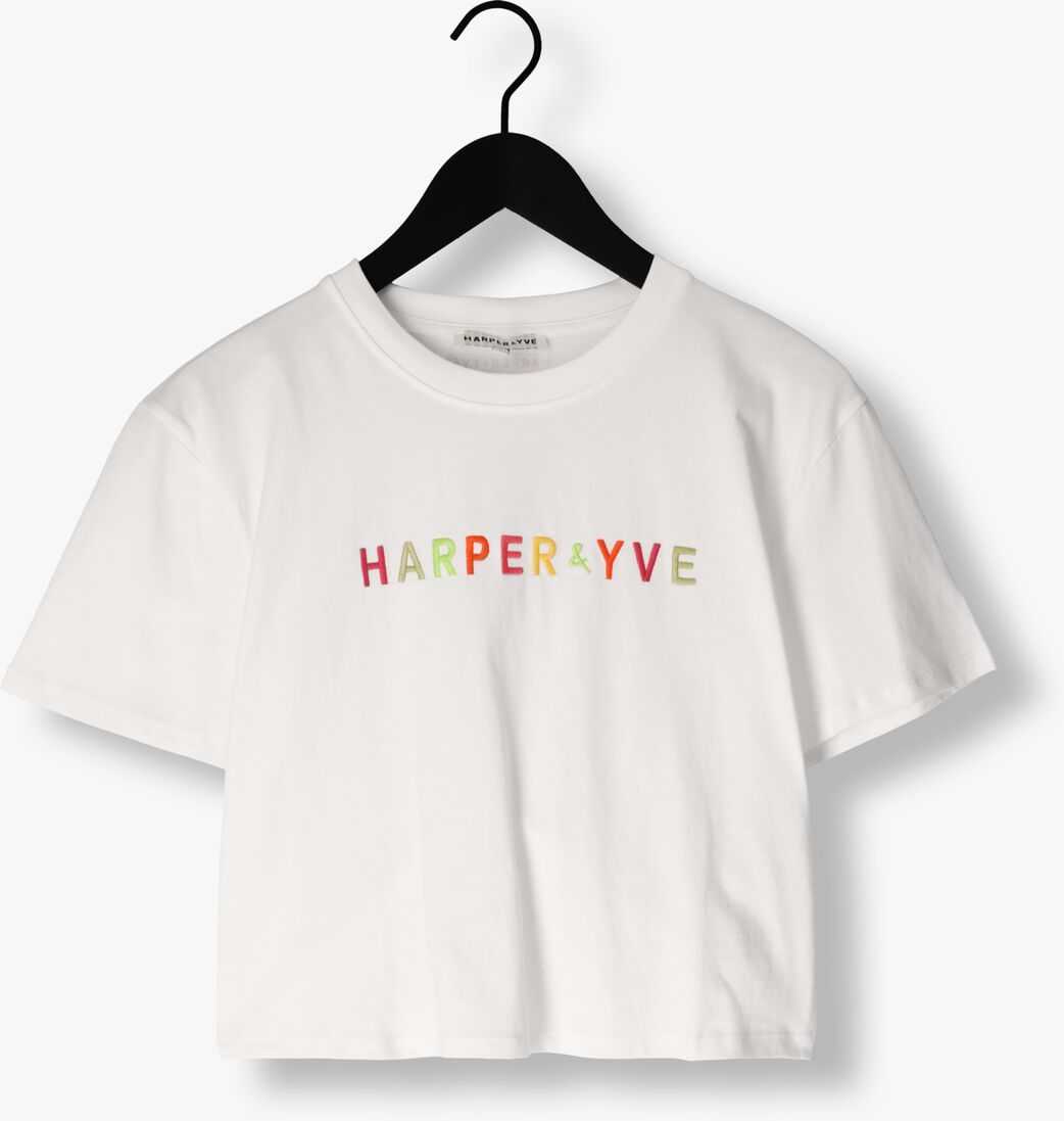 HARPER & YVE witte harper & yve t-shirt harper-ss