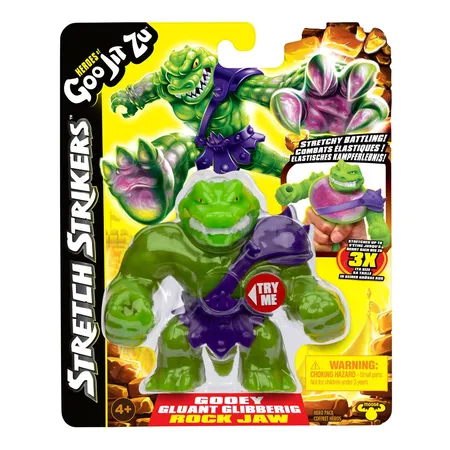 Heroes of Goo Jit Zu Stretch Striker Rock Jaw