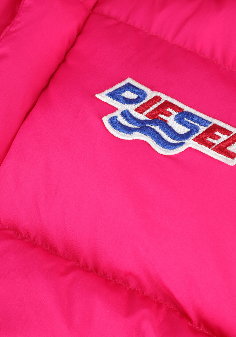 DIESEL roze diesel gewatteerde jas jrolf