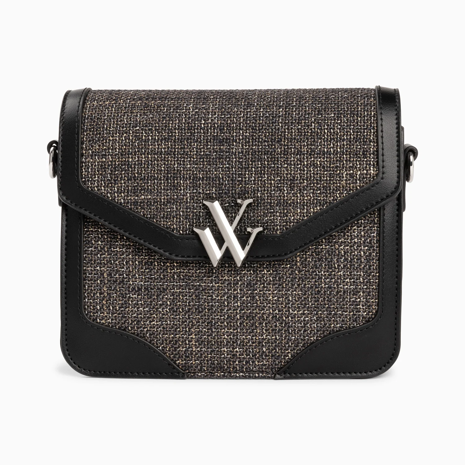 Sacs-Petit sac cartable Blair noir en tweed