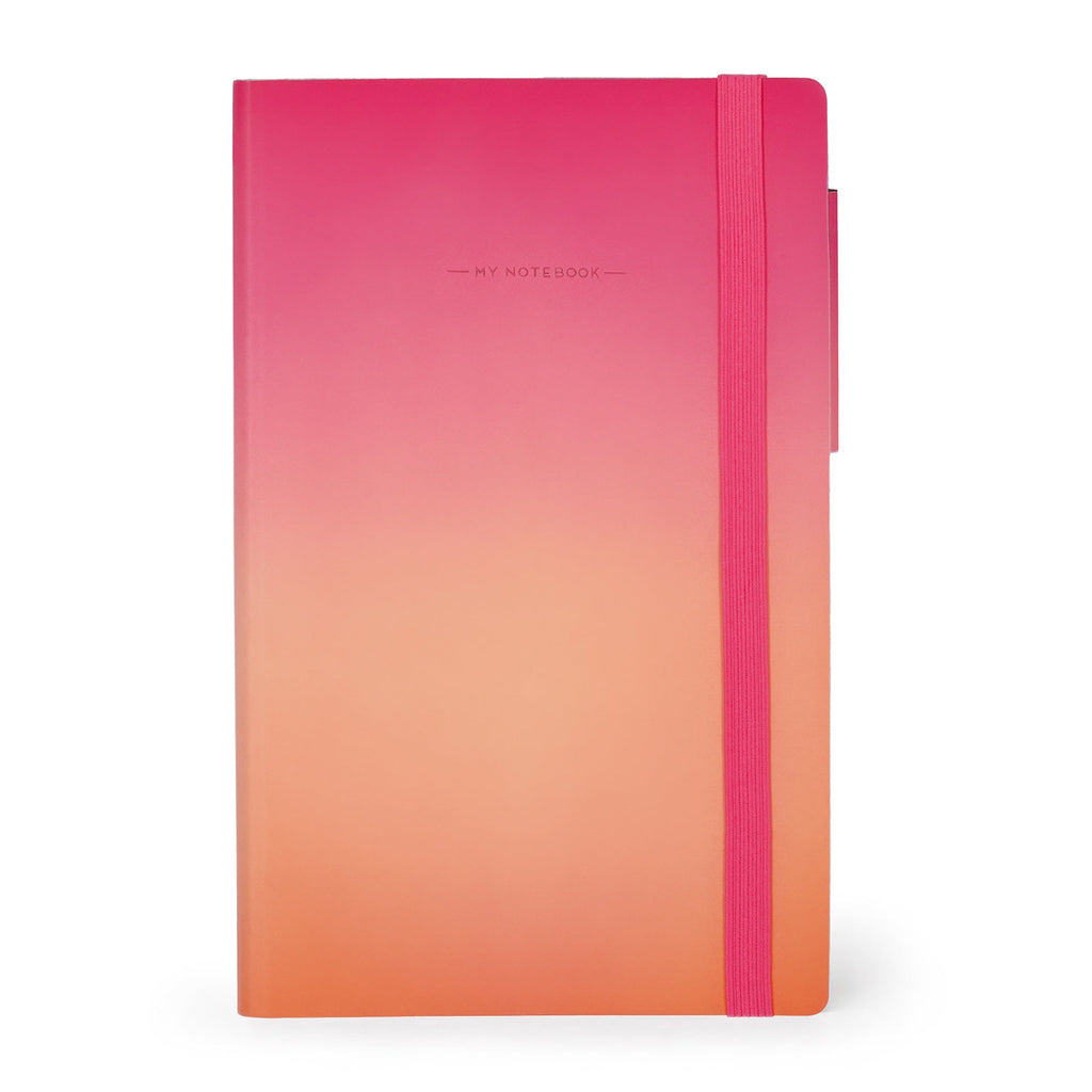 Caderno Médio Liso - Golden Hour