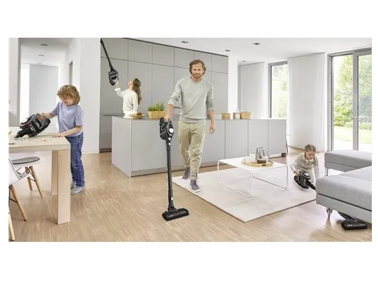 Bosch Unlimited Gen2 Serie | 8 BSS825MULT - Støvsuger - pind/håndholdt (2-i-1) - uden pose - ledningsfri - grå - 1 batteri, inkluderet oplader