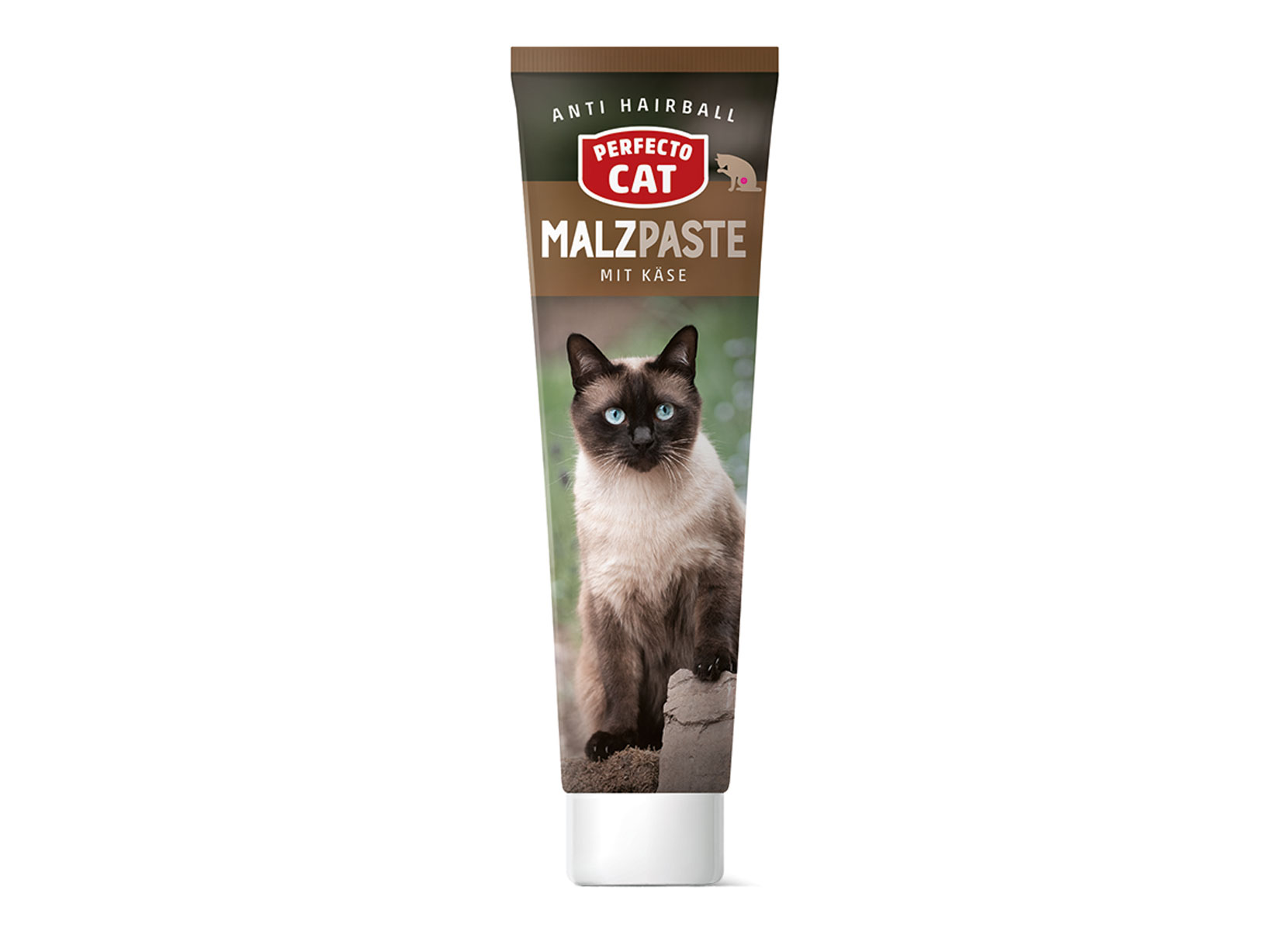 Perfecto Cat Malzpaste mit Käse 100g Tube Anti-Hairball