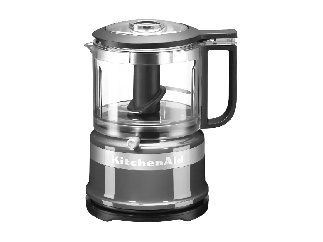 KITCHENAID 5KFC3516ECU Mini hachoir - Gris argent