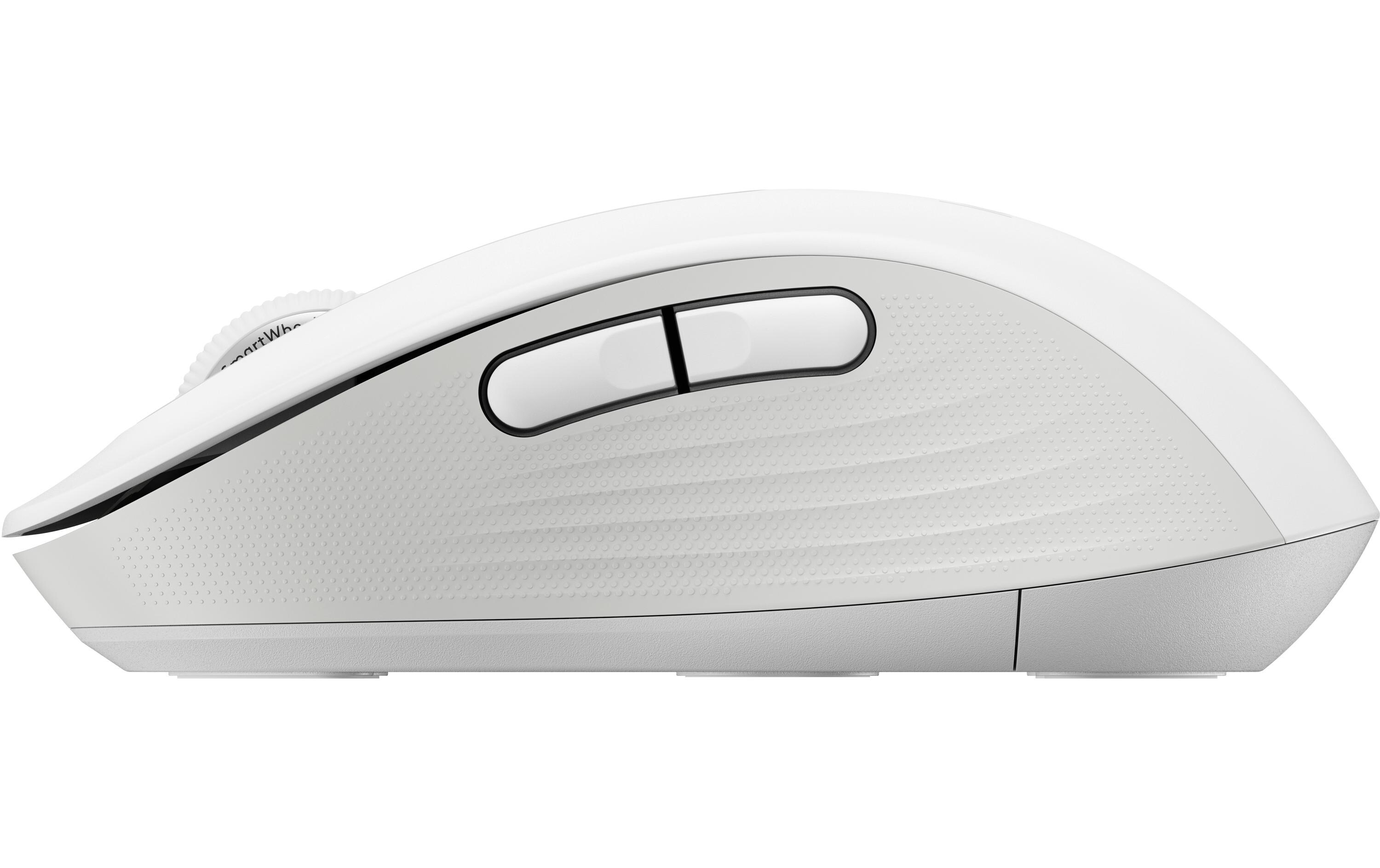Maus Signature M650 for Business WeissPräzise Wireless-Maus mit «Logitech SilentTouch»-Technologie