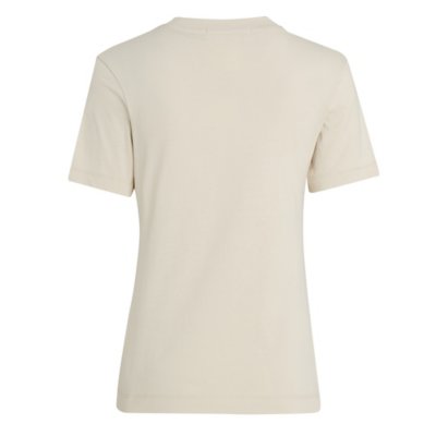 Tee-shirt à manches courtes femme Monologo Slim V-Neck CALVIN KLEIN