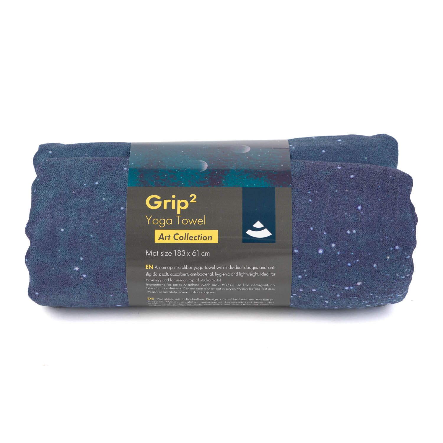 bodhi GRIP² Yoga Towel Art Collection, nightblue
