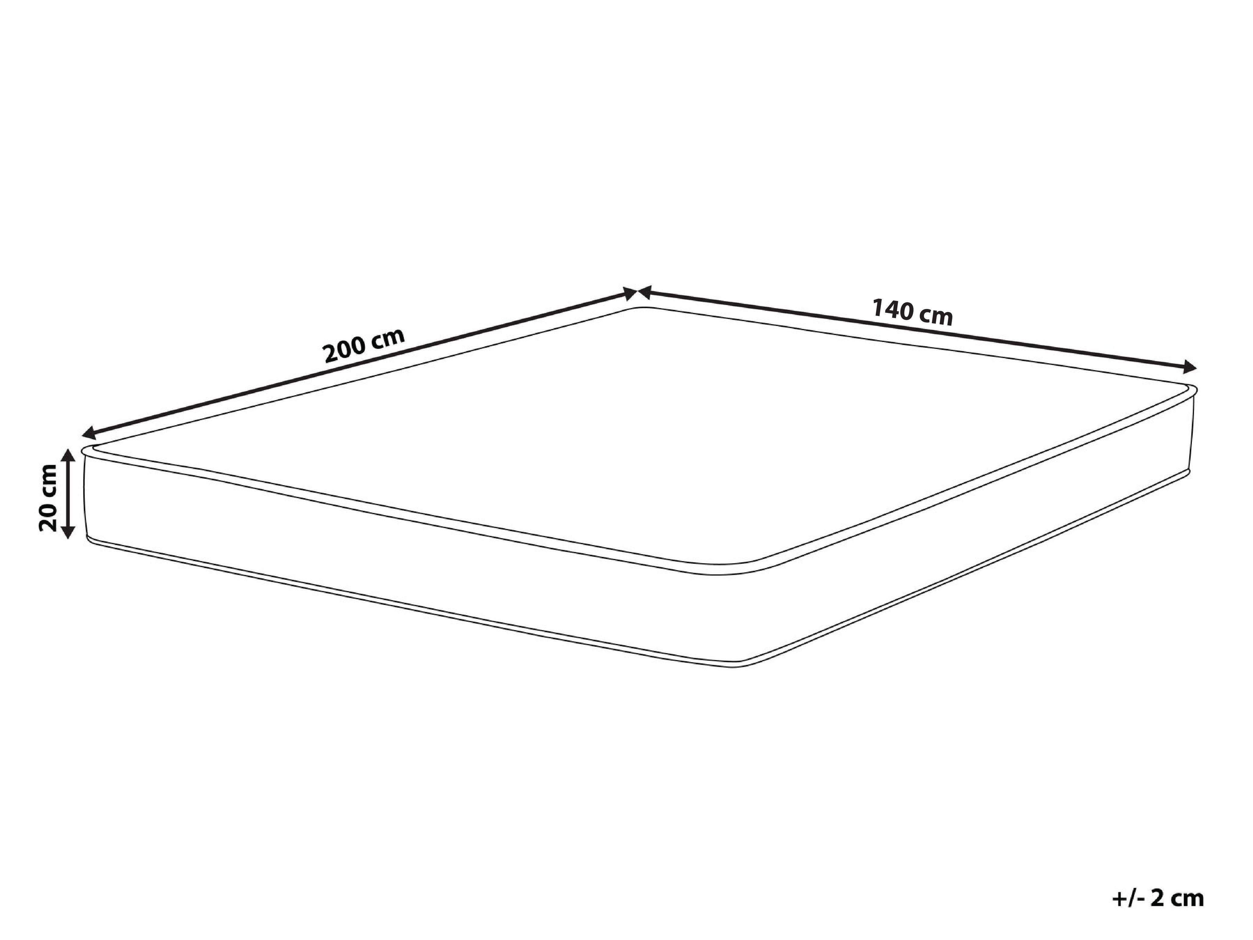 Waterbedmatras hoes PURE 140 x 200 cm