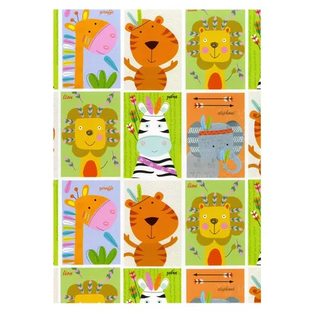Idena Geschenkpapier 2 m x 70 cm, 1 Rolle, 10-fach sortiert