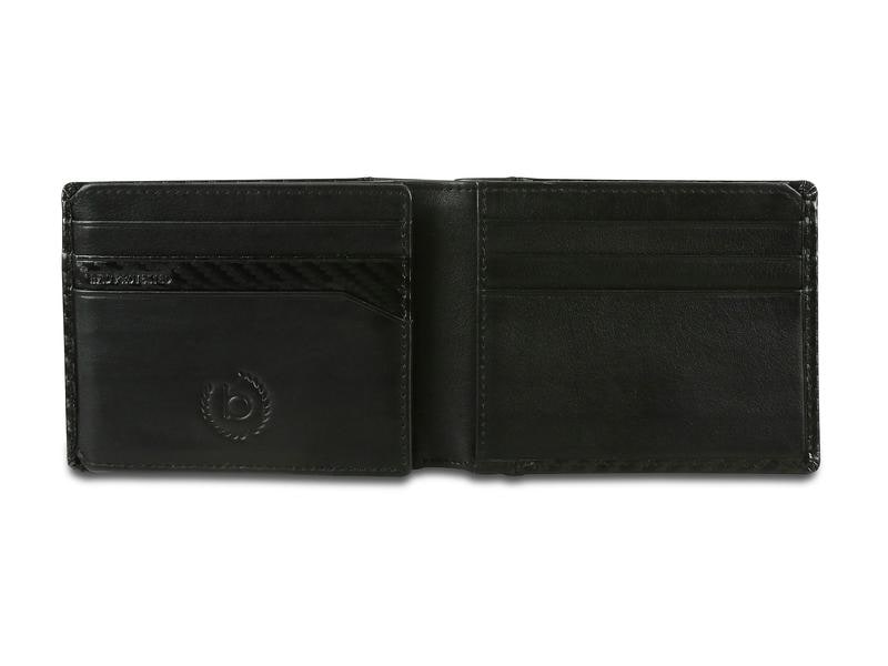 Bugatti Portemonnaie Comet Schwarz Geldbörse für Herren
