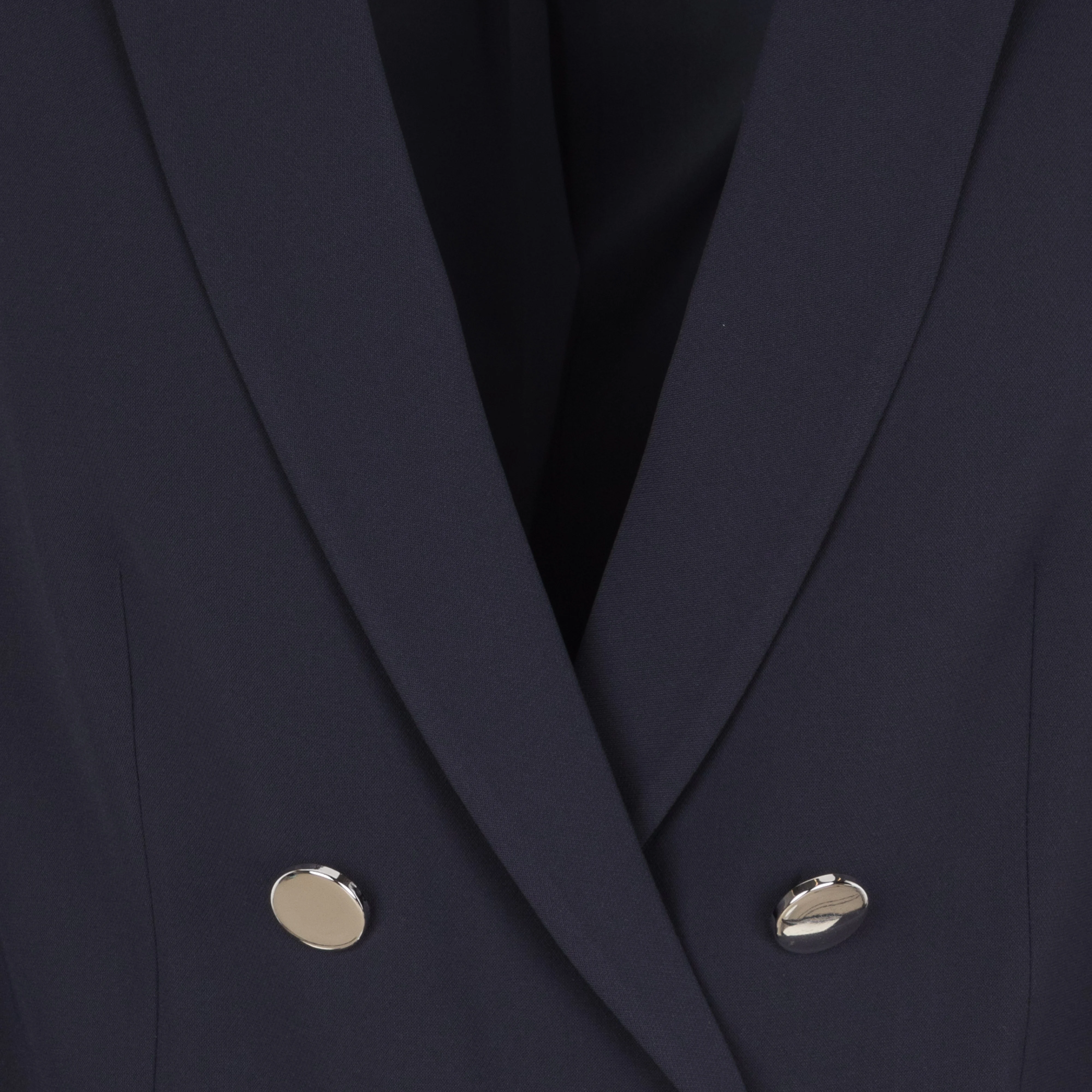 Veste tailleur droite | Bleu