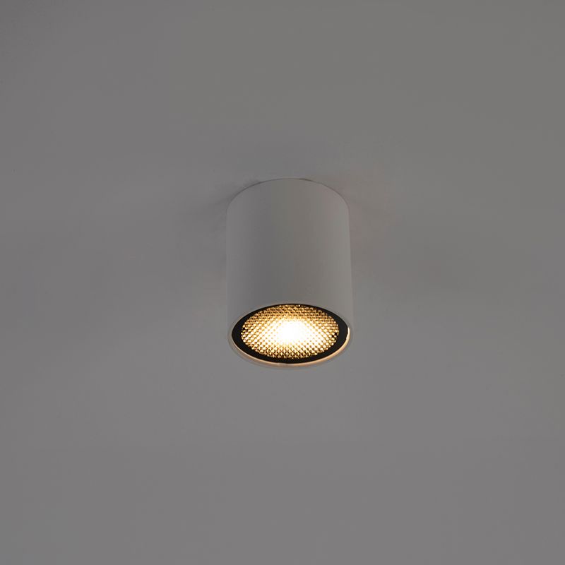 Design opbouwspot wit GU10 50mm - Tubo Honey