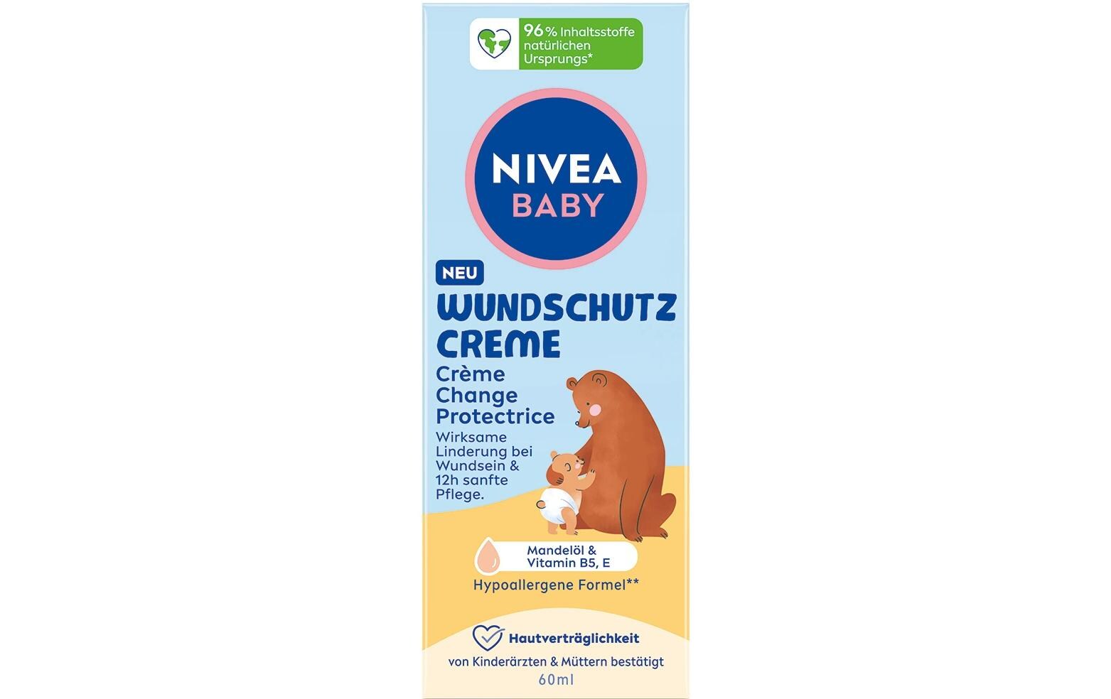 Wundschutz Creme 60 mlWundschutzcreme zum Schutz und zur Stärkung des Babys