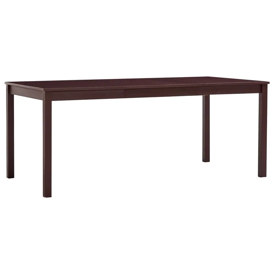 vidaXL - Eettafel - Bruin - Grenenhout - 180 x 90 x 73 cm