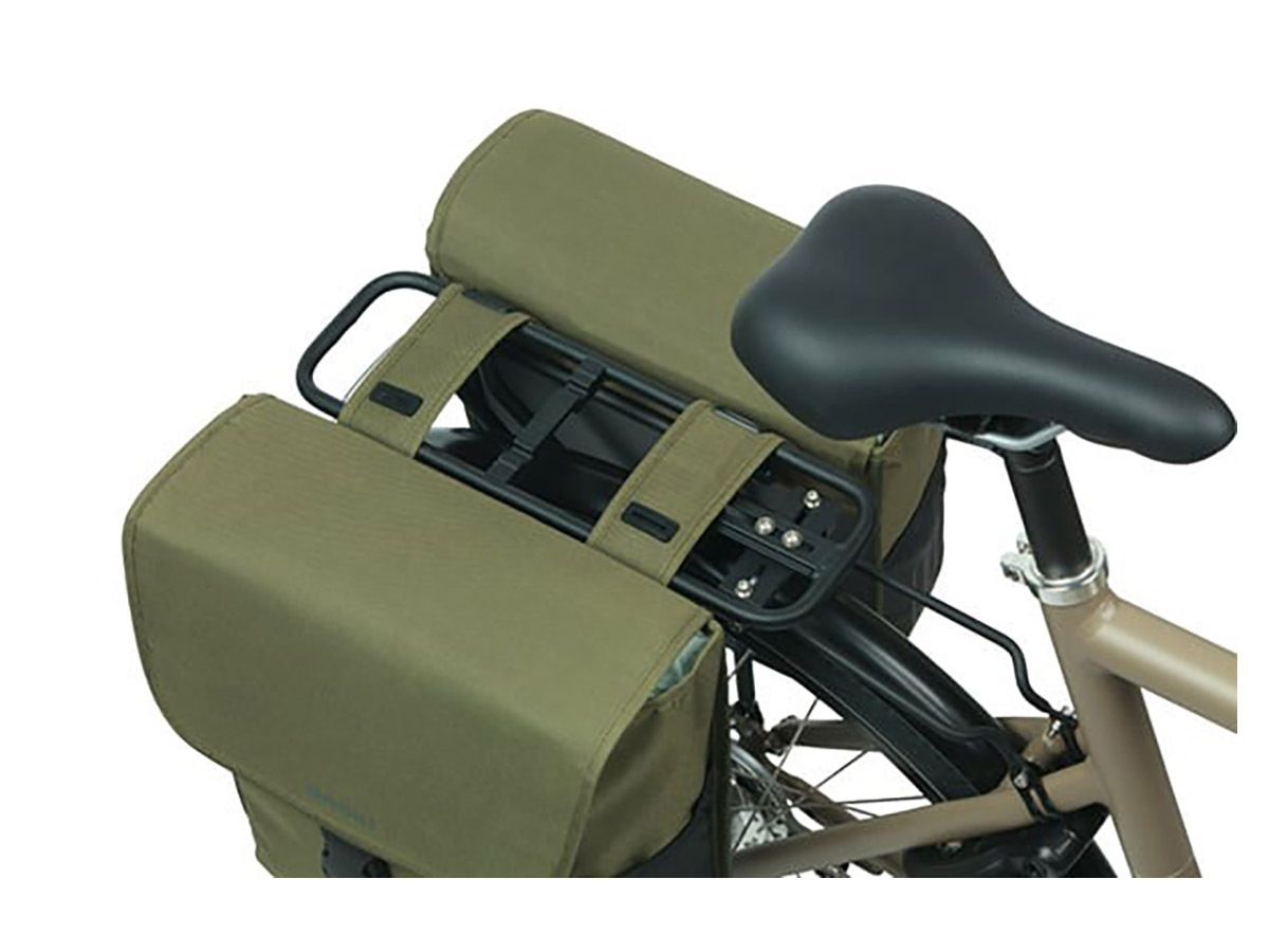 Basil GO 32 Liter dubbele fietstas - Dark Green