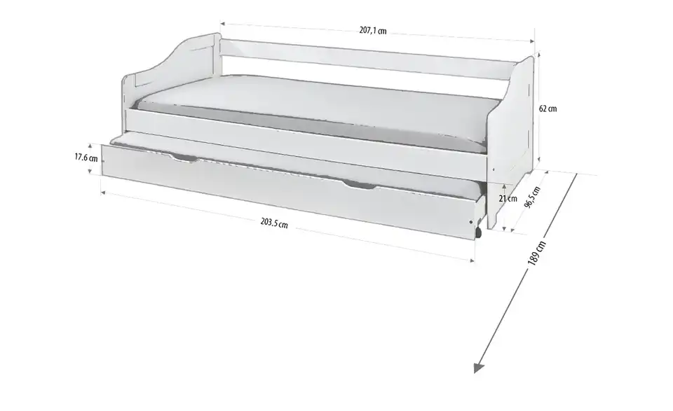 Funktionsbett Leonie